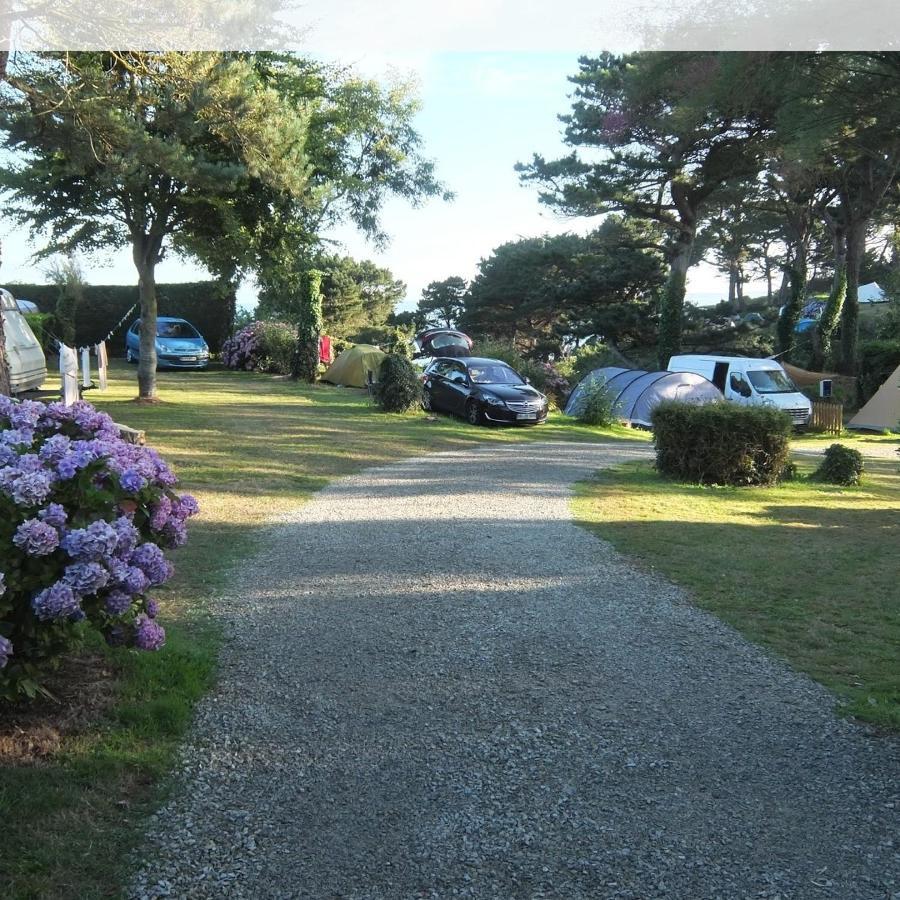 Tente 3 Chambres, Petit Camping Familial Vue Mer Plestin-les-Grèves Exterior foto