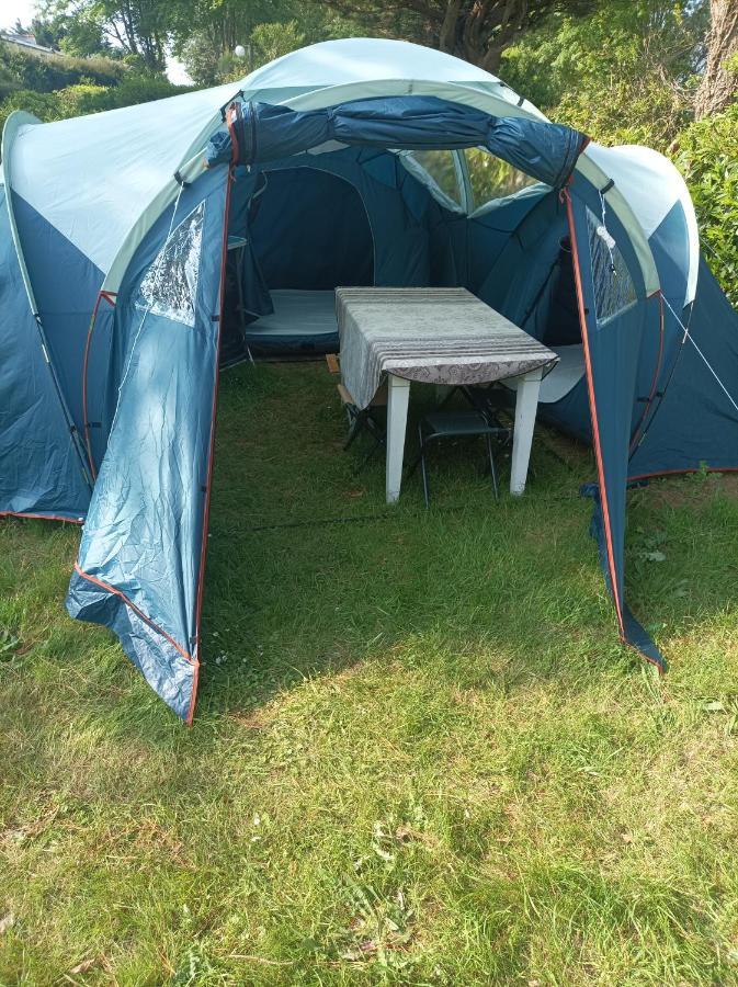 Tente 3 Chambres, Petit Camping Familial Vue Mer Plestin-les-Grèves Exterior foto